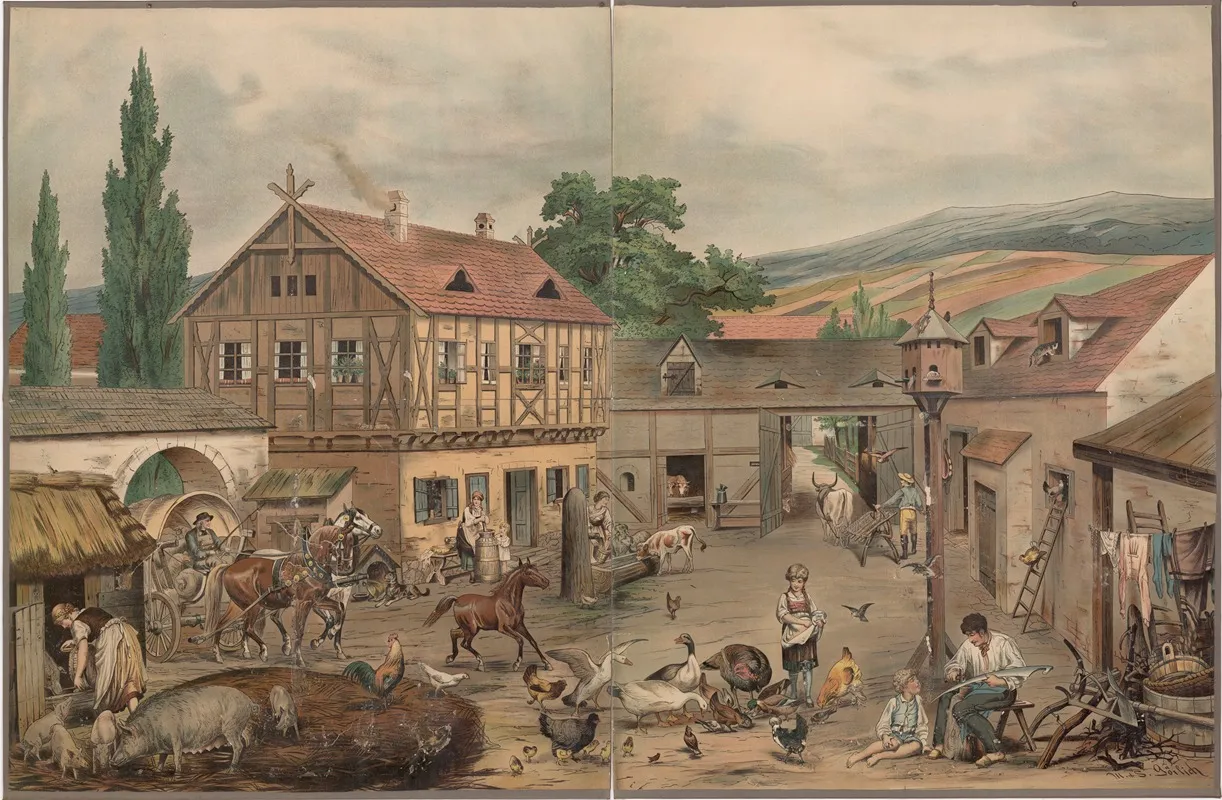 Interior Of A Farmhouse 2