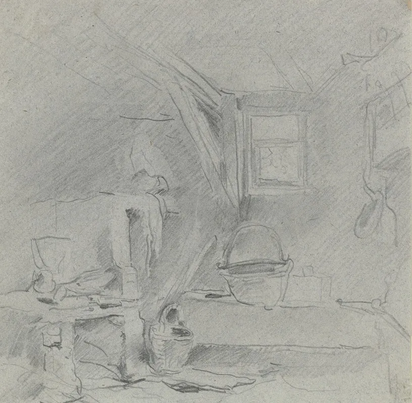 Interior Of A Washhouse