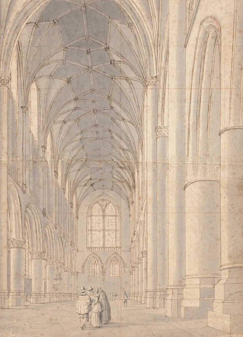 Interior Of Saint Bavos Churchhaarlem