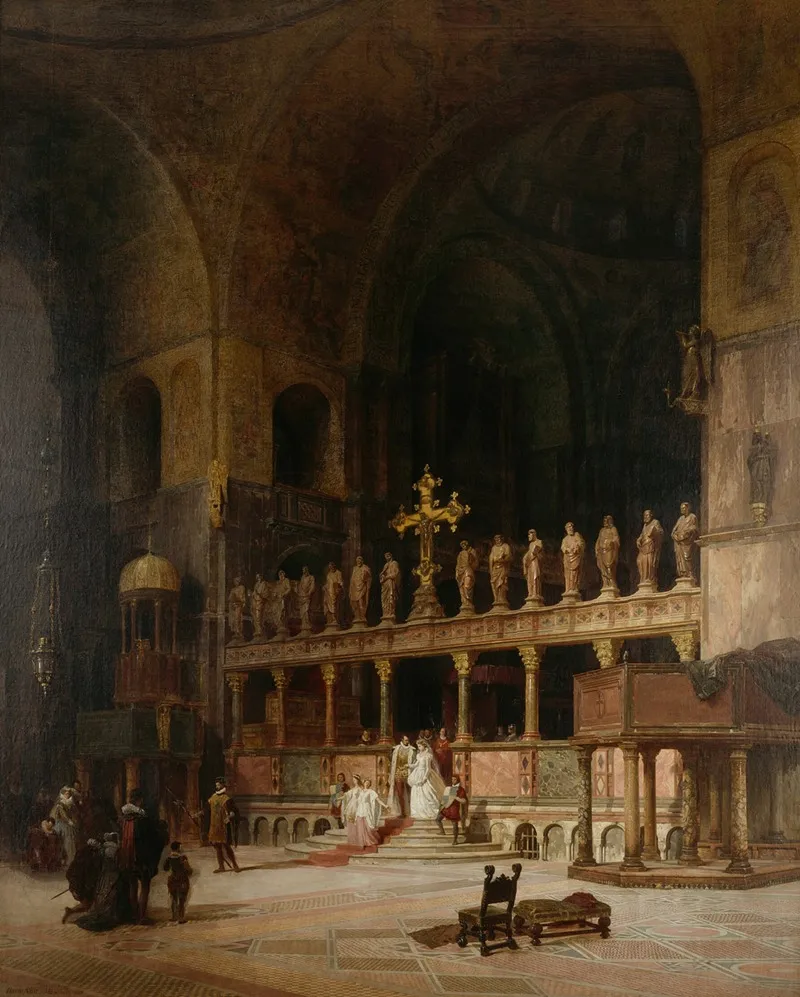 Interior Of St Marks Venice