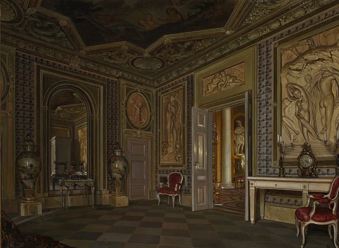 Interior Of The Lazienki Palace