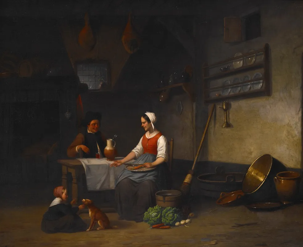 Interior Scene 7 Wall Art by Charles Venneman - High-Resolution Digital Print