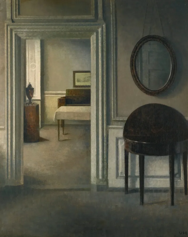 Interior With A Mirror