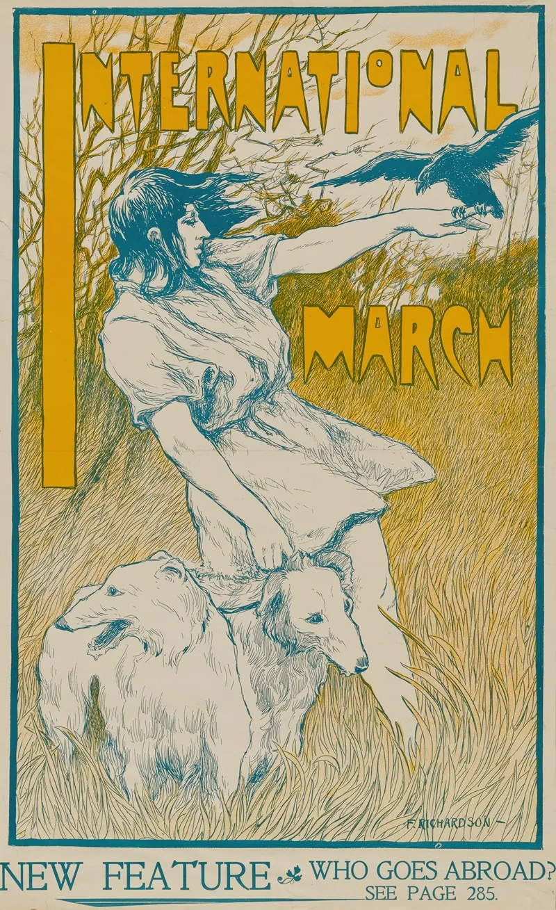 International March Wall Art by Frederick Richardson - High-Resolution Digital Print