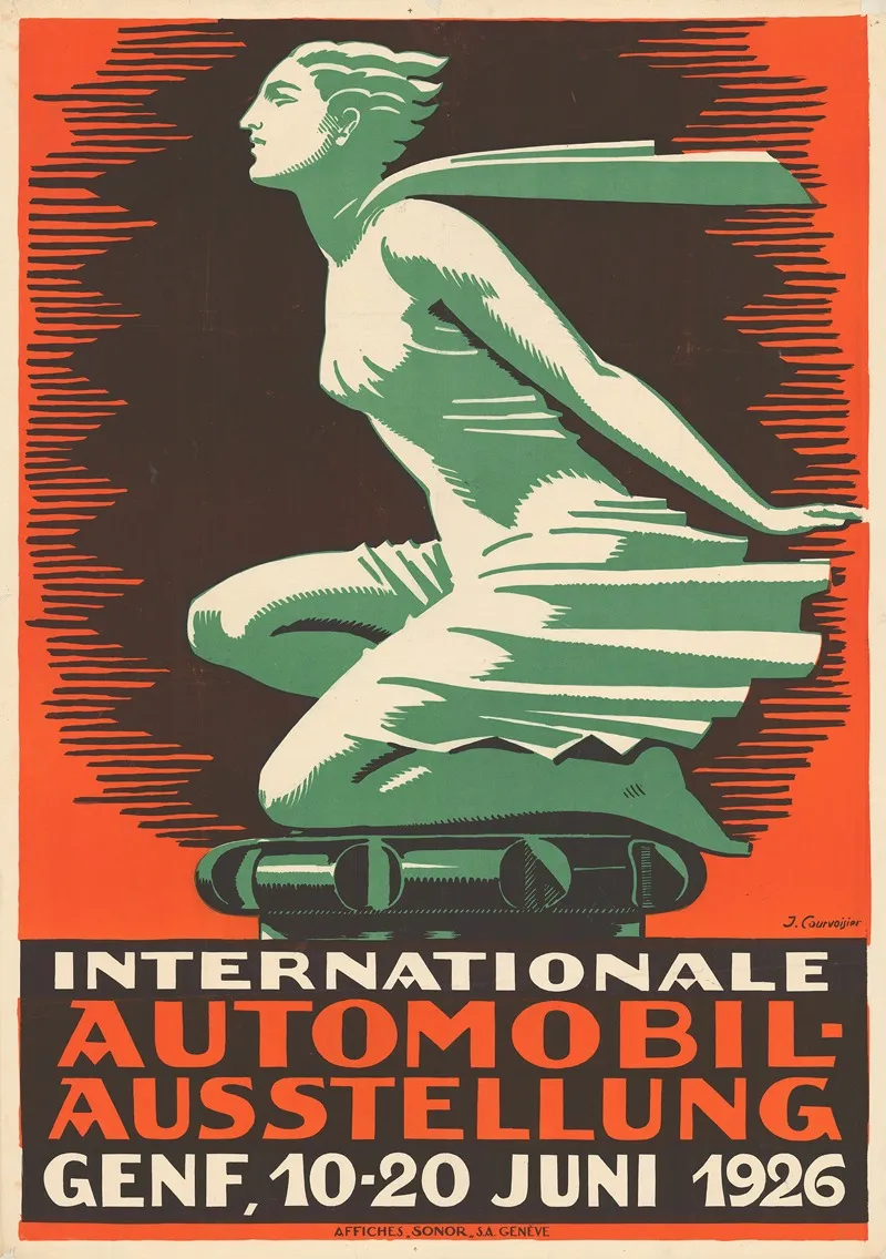 Internationale Automobil Ausstellung Wall Art by Jules Courvoisier - High-Resolution Digital Print