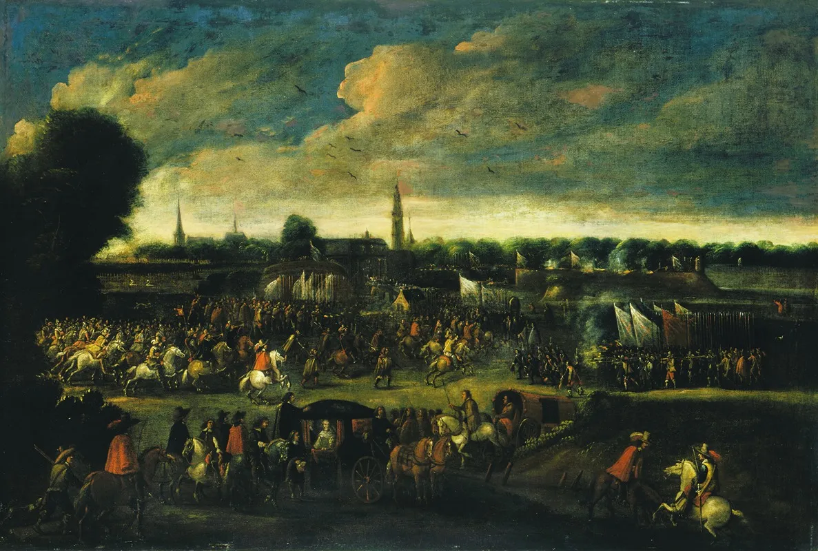 Intrede Van De Prins Kardinaal Ferdinand Te Antwerpen Op 15 April 1635
