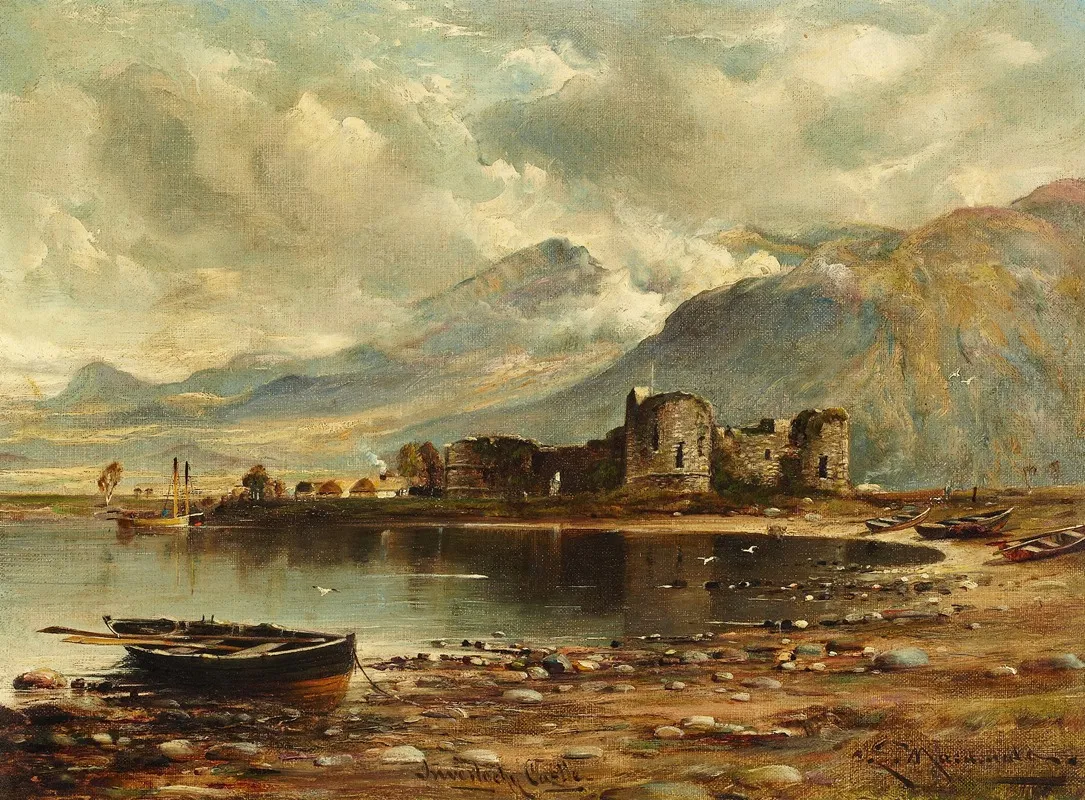 Inverlochy Castle Wall Art by John Blake Macdonald - High-Resolution Digital Print