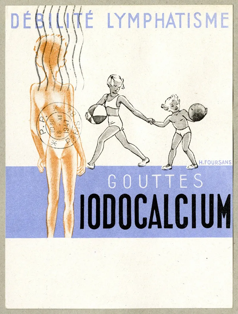 Iodocalcium 9 Wall Art by Laboratoires biologiques de l'Ile-de-France - High-Resolution Digital Print
