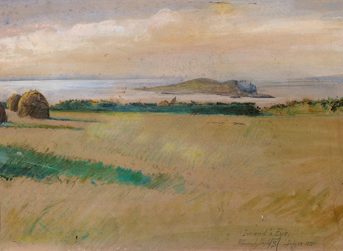 Irelands Eye From Howth