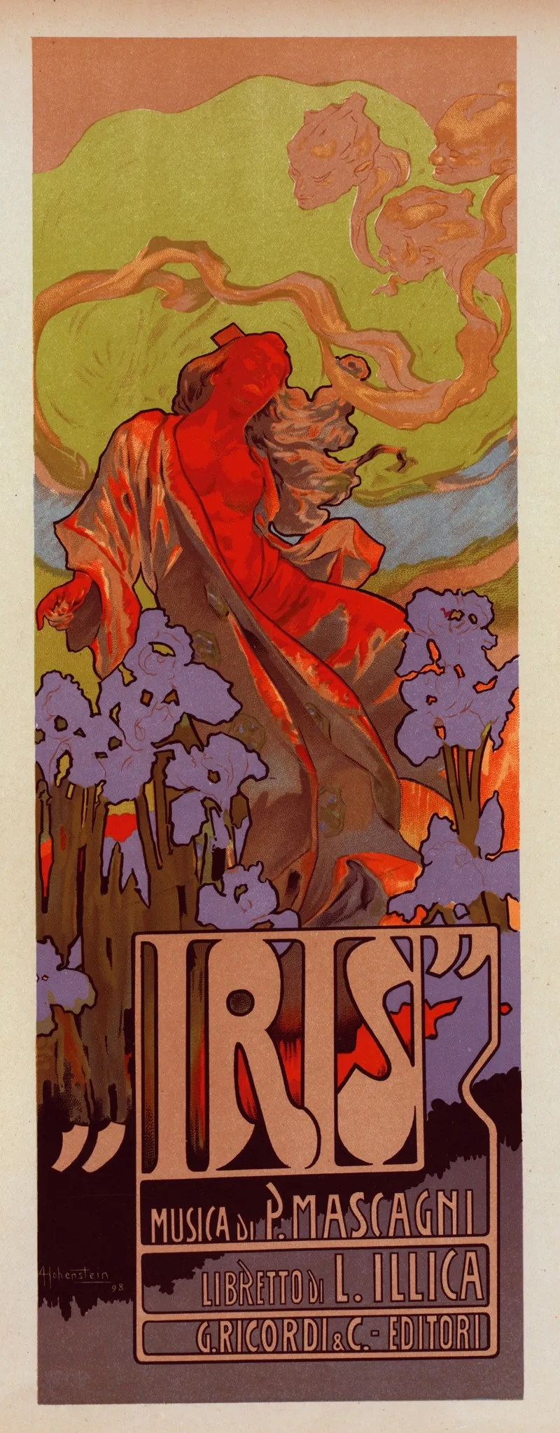 Iris 16 Wall Art by Adolfo Hohenstein - High-Resolution Digital Print