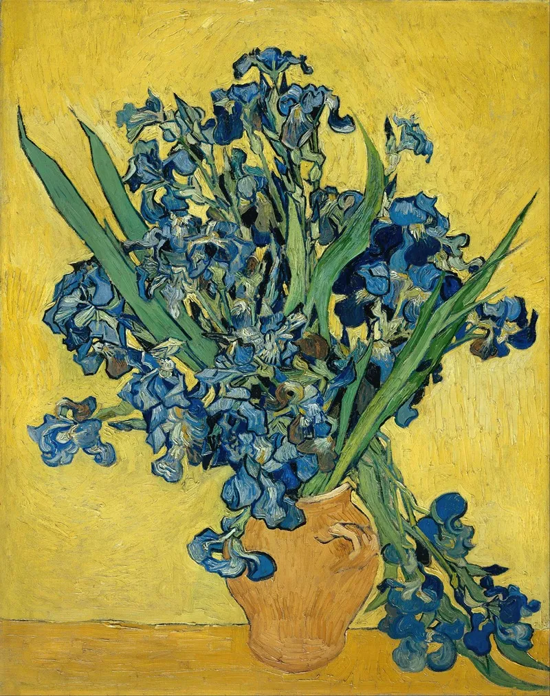 Irises 9 Wall Art by Vincent van Gogh - High-Resolution Digital Print