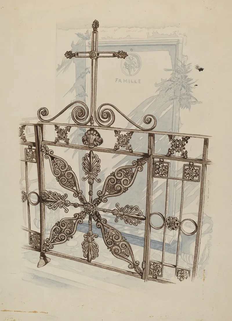 Iron Fence And Railing
