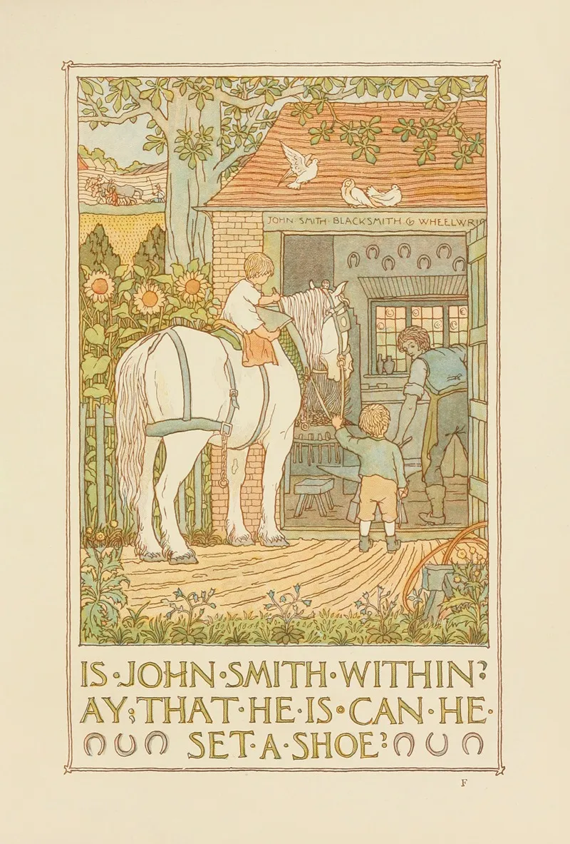 Is John Smith Within Wall Art by Francis Donkin Bedford - High-Resolution Digital Print