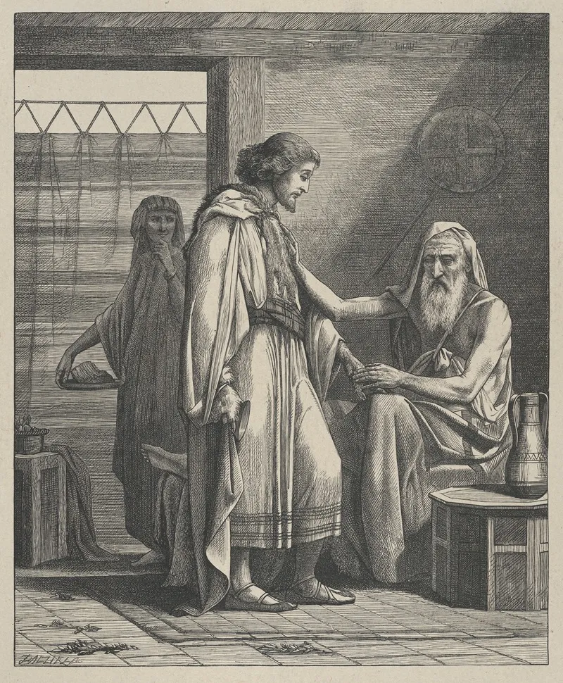 Isaac Blessing Jacob 8