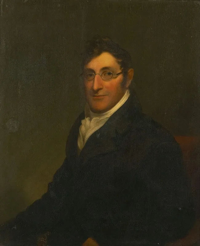 Isaac Halsted Williamson 1767 1844 Wall Art by Edward Ludlow Mooney - High-Resolution Digital Print