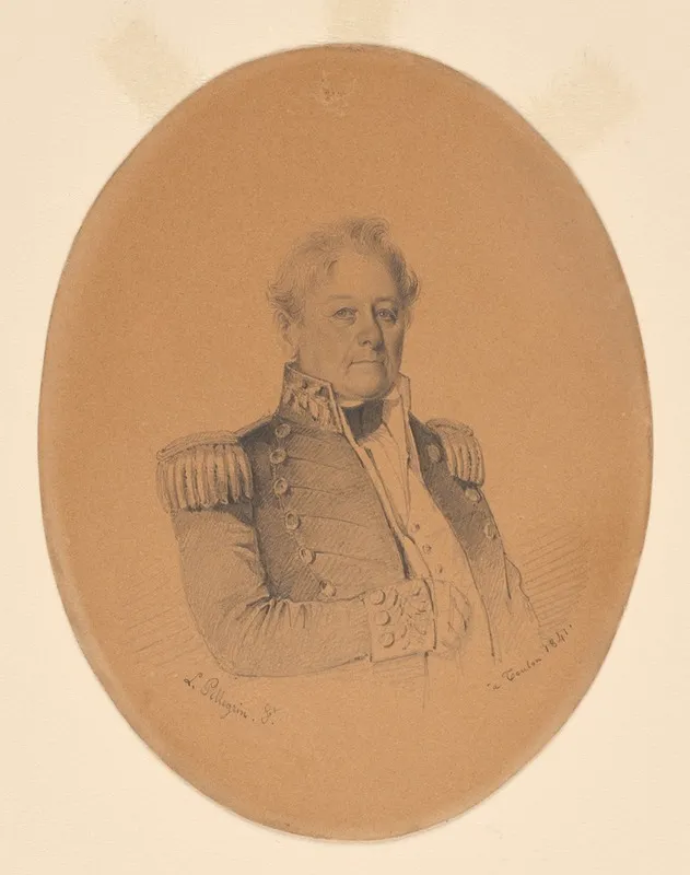 Isaac Hull Wall Art by Louis Jean-baptiste H. Pellegrin - High-Resolution Digital Print
