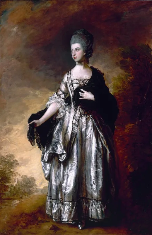 Isabellaviscountess Molyneux Later Countess Of Sefton Wall Art by Thomas Gainsborough - High-Resolution Digital Print
