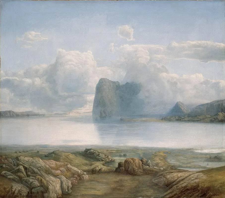 Island Borgoya Wall Art by Lars Hertervig - High-Resolution Digital Print