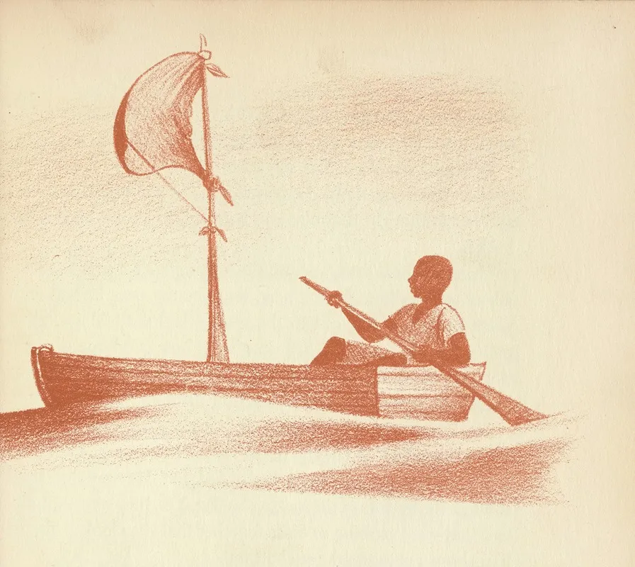 Island Boy Pl 12 Wall Art by Paul Lantz - High-Resolution Digital Print