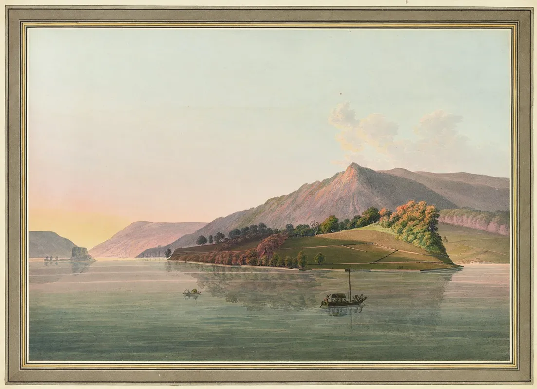 Island Of St Peter Wall Art by Johann Joseph Hartmann - High-Resolution Digital Print