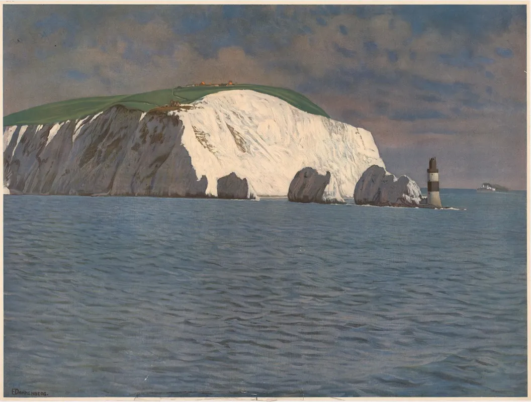 Isle Of Wight Wall Art by Fritz Dannenberg - High-Resolution Digital Print