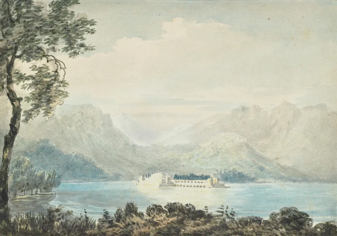 Isola Bella Isole Borromee On Lake Maggiore Italy Wall Art by Joseph Mallord William Turner - High-Resolution Digital Print