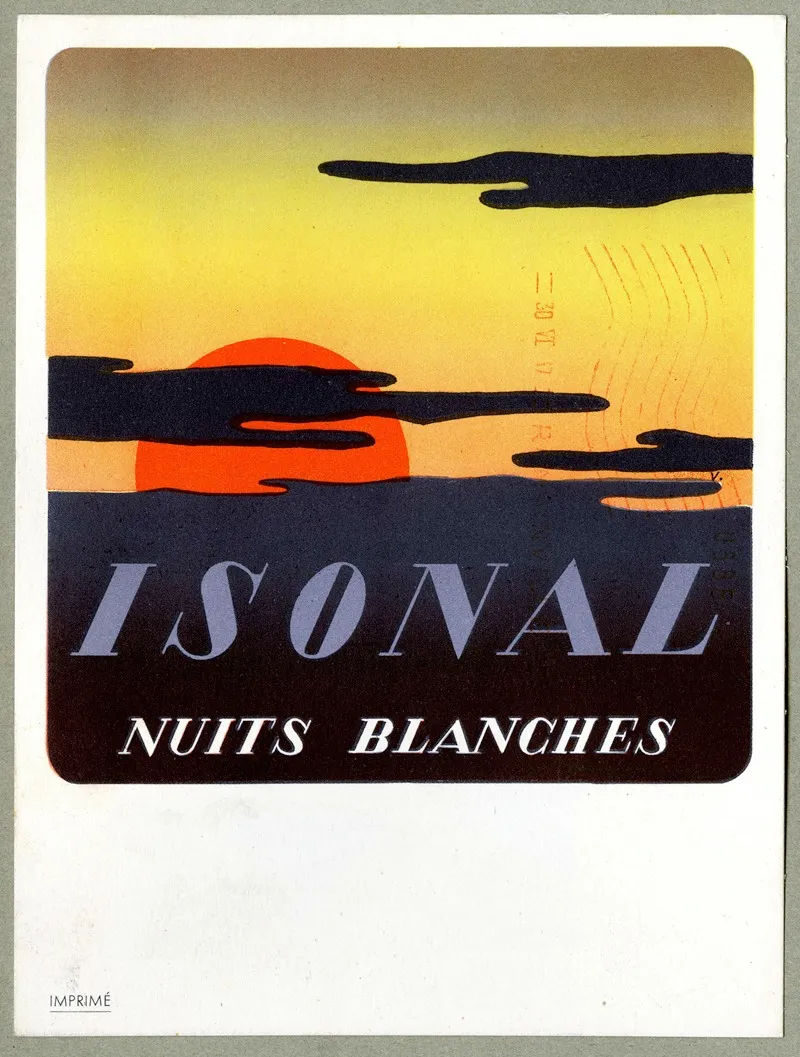 Isonal 8 Wall Art by Laboratoires du docteur Roussel - High-Resolution Digital Print