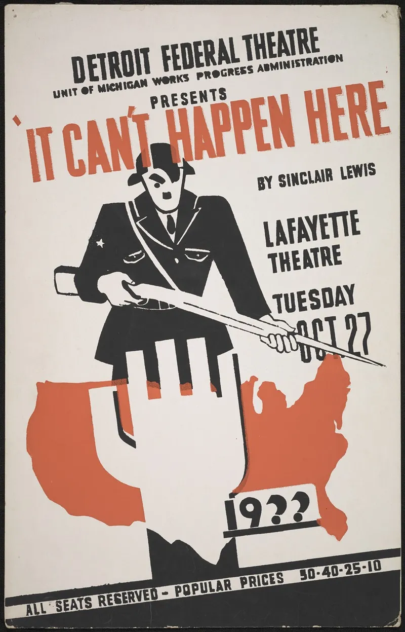 It Cant Happen Here 5 Wall Art by Anonymous - High-Resolution Digital Print