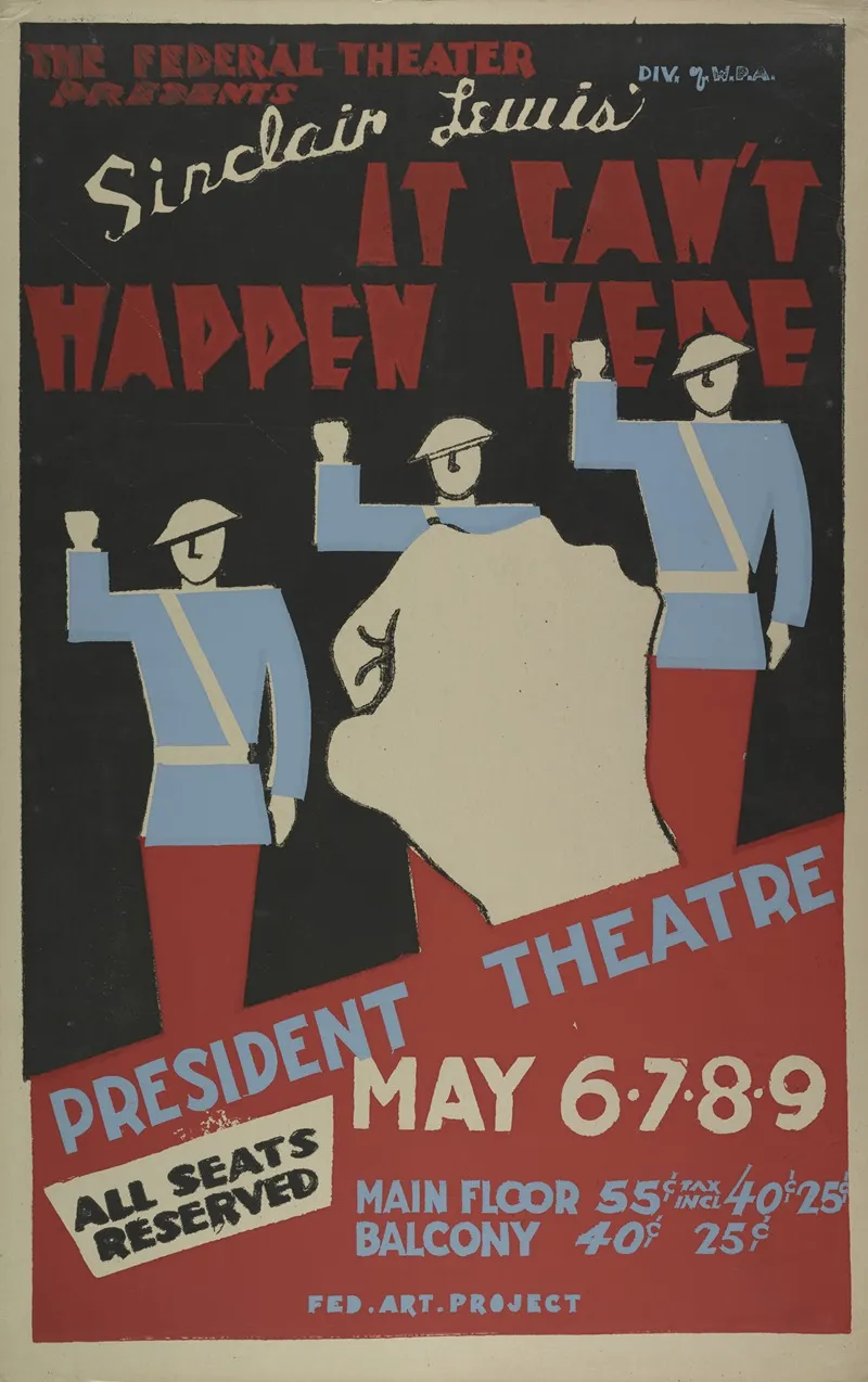 It Cant Happen Here 6 Wall Art by Anonymous - High-Resolution Digital Print