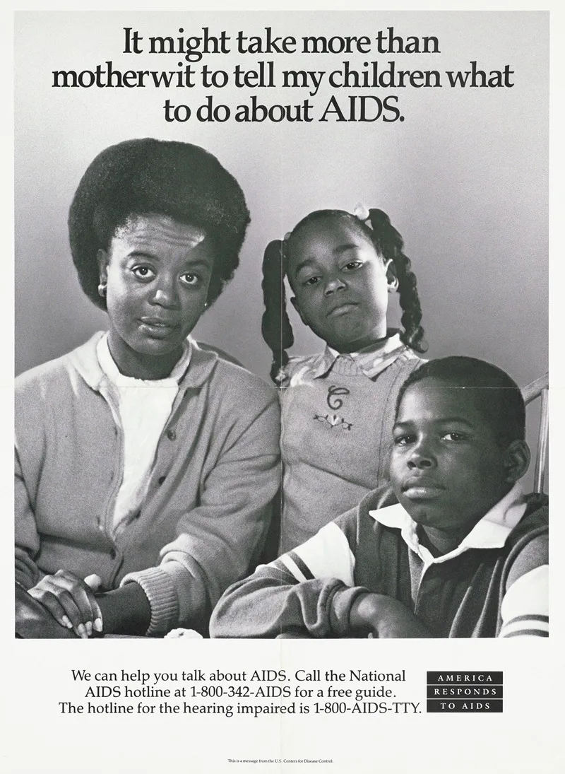 It Might Take More Than Motherwit To Tell My Children What To Do About Aids Wall Art by Centers for Disease Control and Prevention - High-Resolution Digital Print