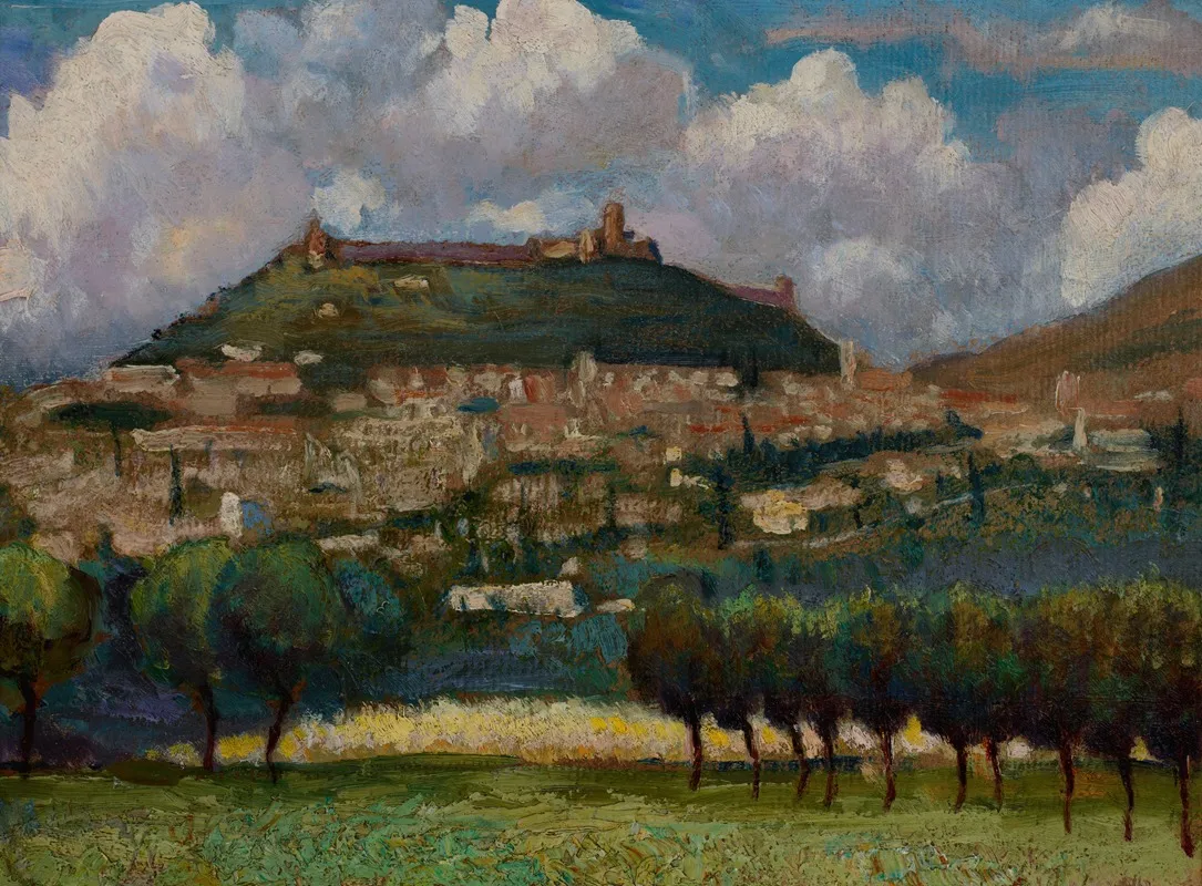Italian Landscape 26 Wall Art by Henryk Dietrich - High-Resolution Digital Print
