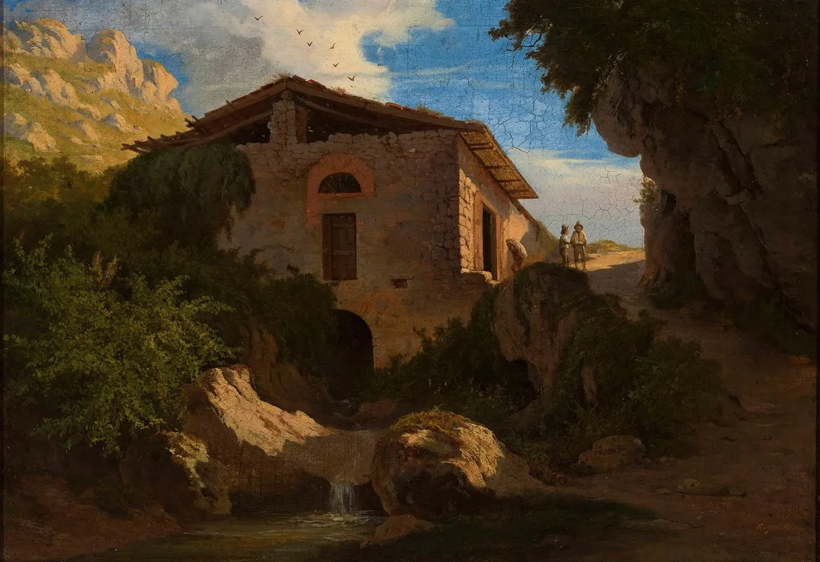 Italian Landscape 39 Wall Art by Albert Żamett - High-Resolution Digital Print