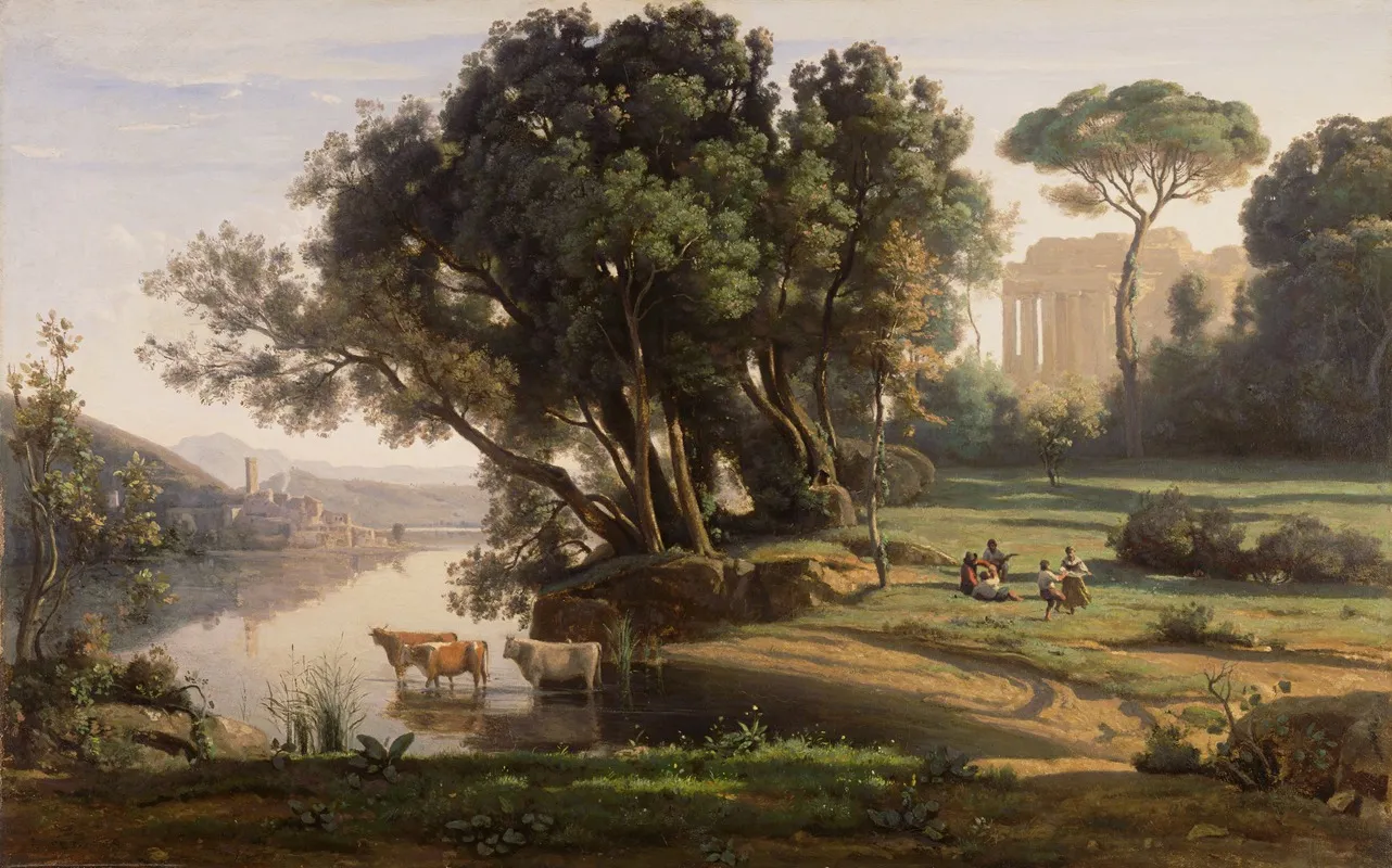 Italian Landscape Site Ditalie Soleil Levant