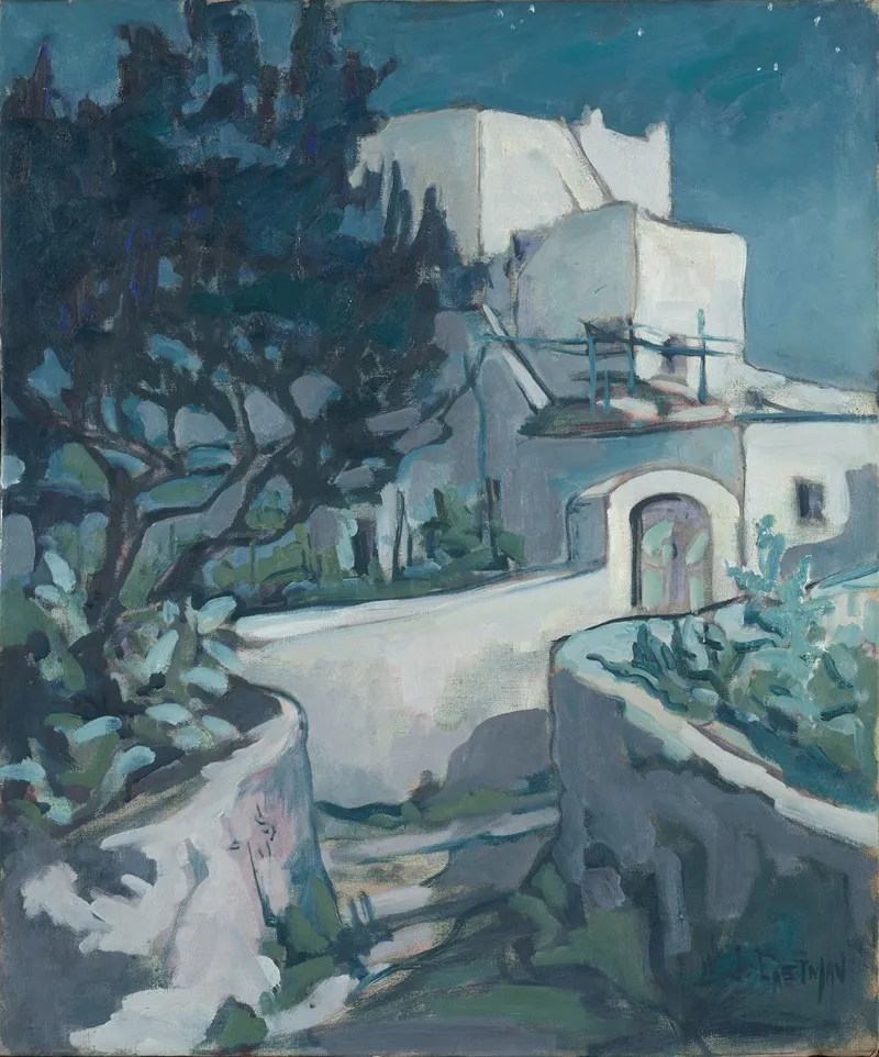 Italian Night Capri Wall Art by William Joseph Eastman - High-Resolution Digital Print
