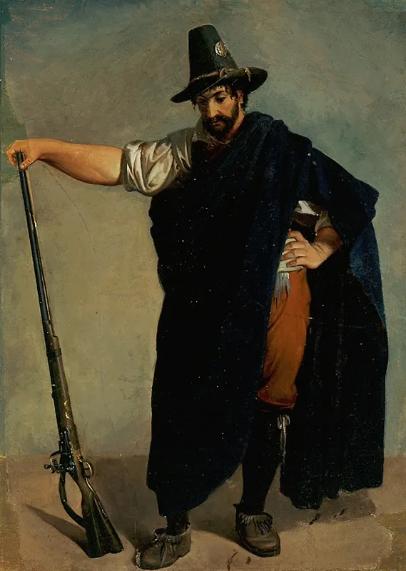 Italian Robber Wall Art by Robert Wilhelm Ekman - High-Resolution Digital Print