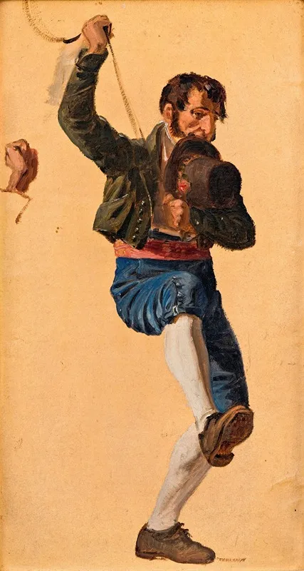 Italian Study For The St Anthony Feast Day In Rome