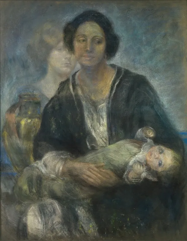 Italian Woman With Child