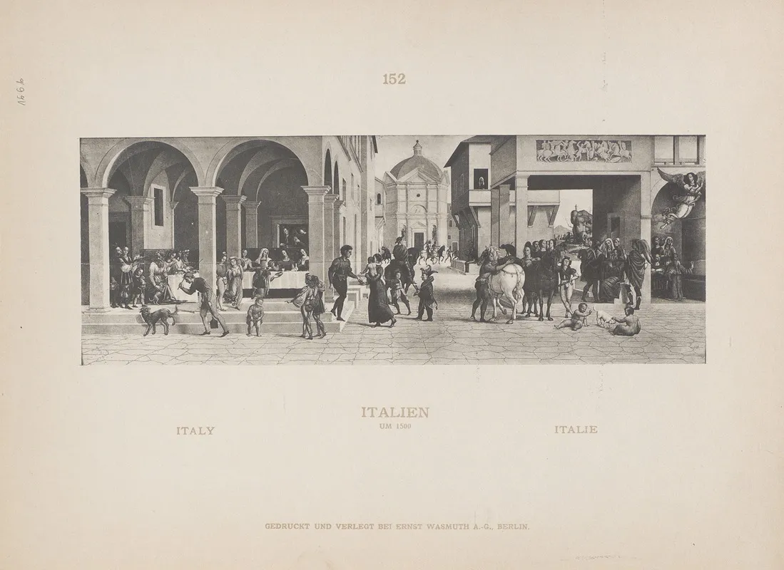 Italy 12 Wall Art by Adolf Rosenberg - High-Resolution Digital Print