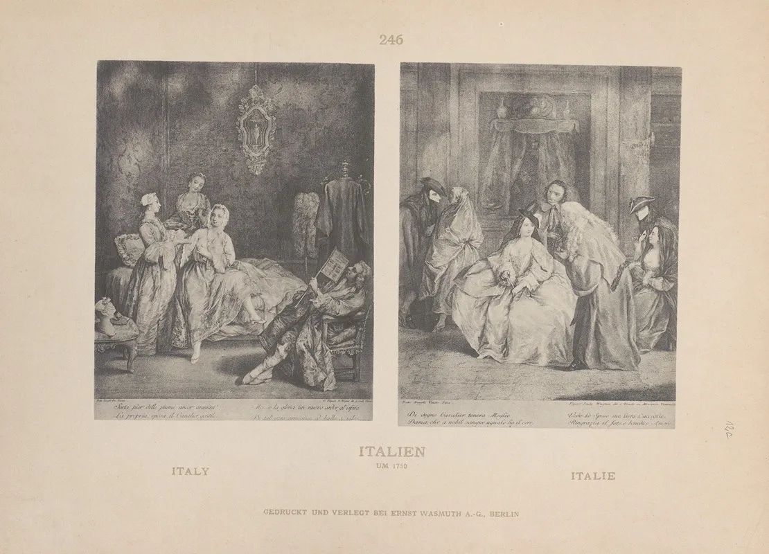 Italy 20 Wall Art by Adolf Rosenberg - High-Resolution Digital Print