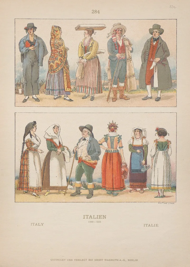Italy 22 Wall Art by Adolf Rosenberg - High-Resolution Digital Print