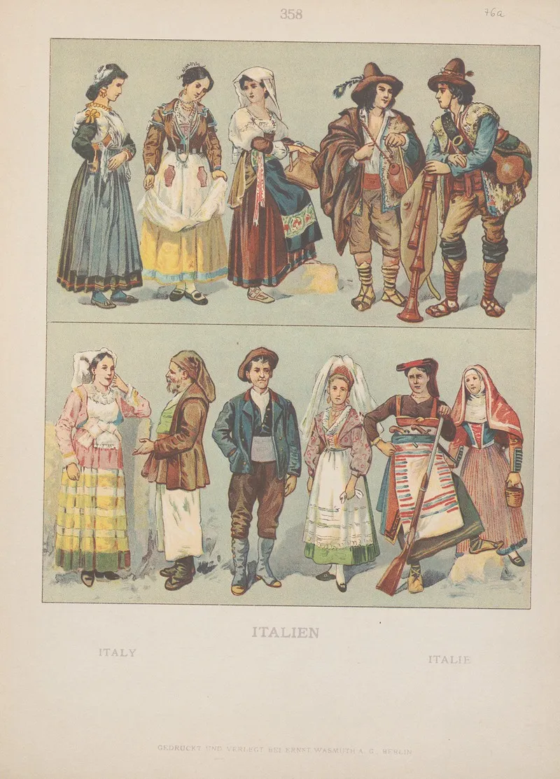 Italy 23 Wall Art by Adolf Rosenberg - High-Resolution Digital Print