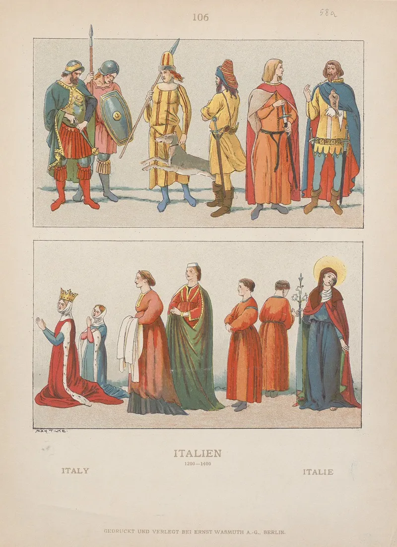 Italy 3 Wall Art by Adolf Rosenberg - High-Resolution Digital Print