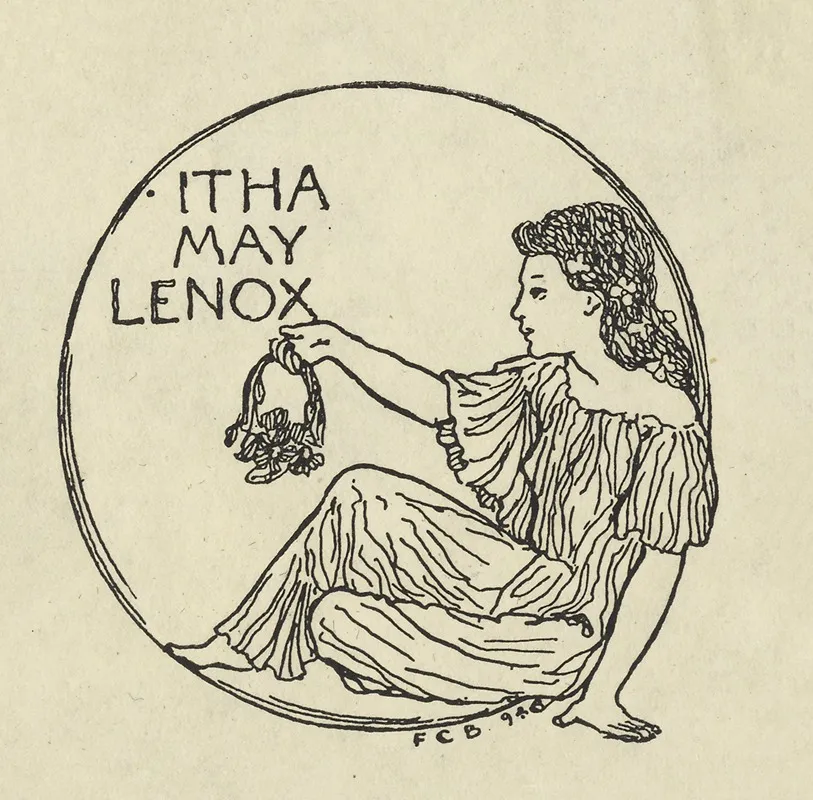 Itha May Lenox Wall Art by Frank Chouteau Brown - High-Resolution Digital Print