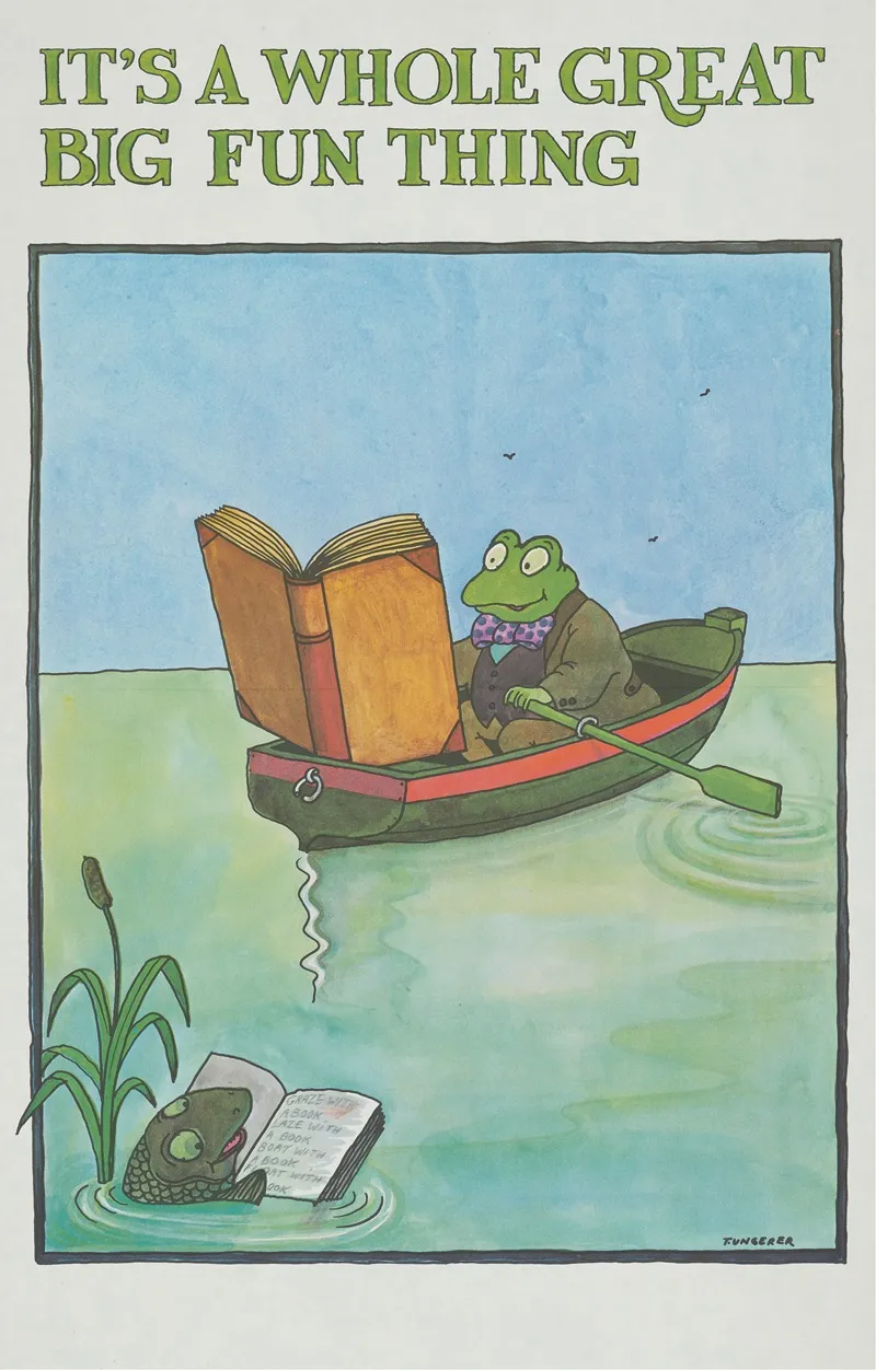 Its A Whole Great Big Fun Thing Wall Art by Tomi Ungerer - High-Resolution Digital Print