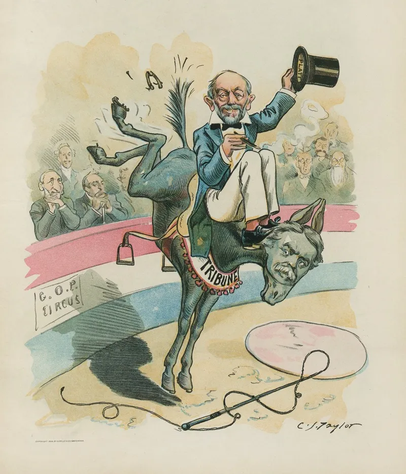 Its No Use Kicking He Must Obey His Boss Wall Art by Charles Jay Taylor - High-Resolution Digital Print