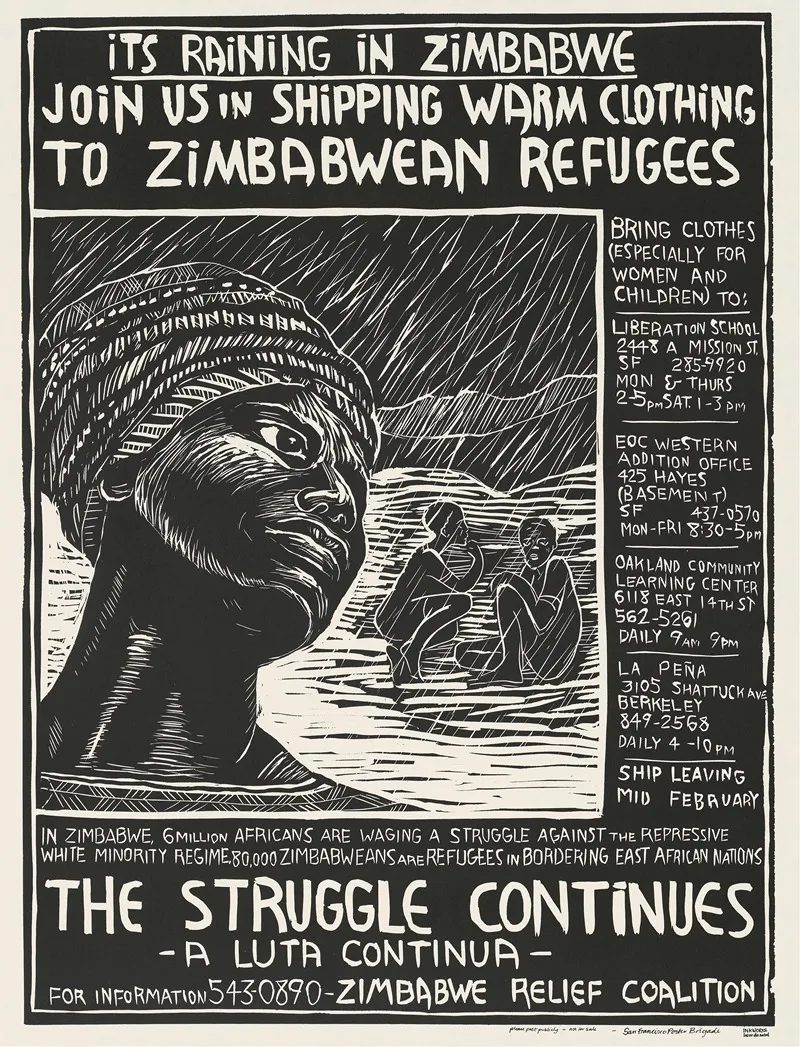 Its Raining In Zimbabwe Wall Art by Rachael Romero - High-Resolution Digital Print