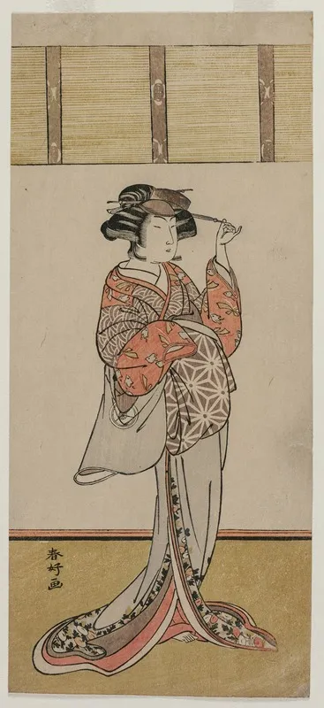 Iwai Hanshiro Iv As Oiso No Tora Wall Art by Katsukawa Shunkō - High-Resolution Digital Print