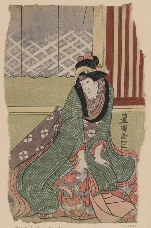 Iwai Hanshiro Wall Art by Toyokuni Utagawa - High-Resolution Digital Print