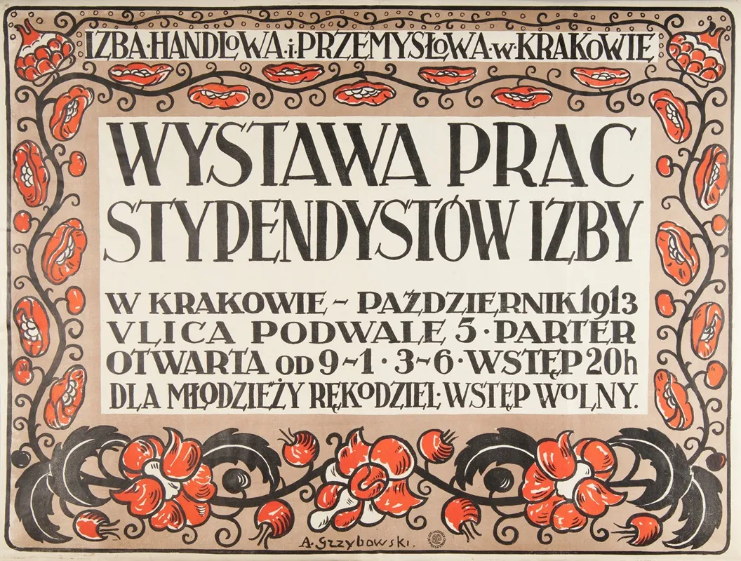 Izba Handlowa I Przemyslowa W Krakowie Wystawa Prac Stypendystow Izby