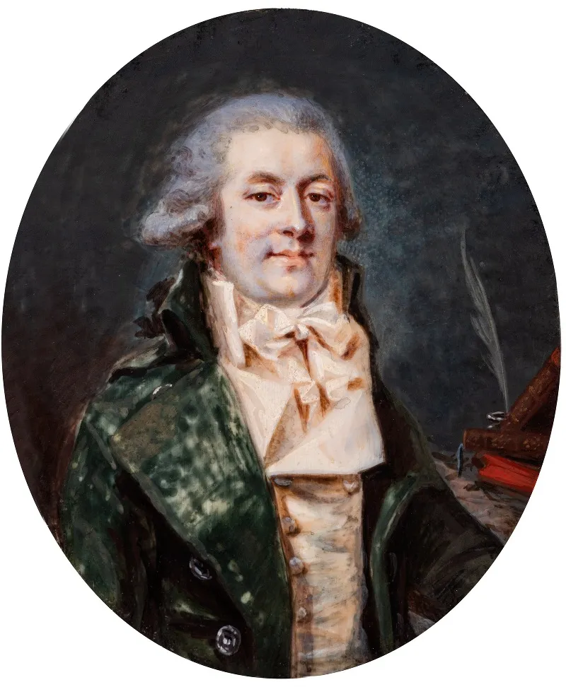 J L De Housse Surgeon Wall Art by Peter Adolf Hall - High-Resolution Digital Print